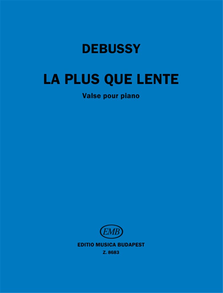 La plus que lente Valse pour piano